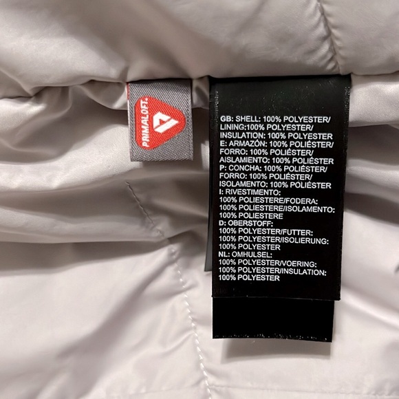 The North Face baby blue hooded jacket,size small. - Picture 12 of 14